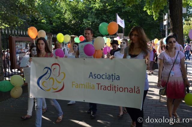 Marș pentru susținerea familiei tradiționale