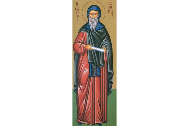 Sfântul Ioan, ucenicul Sfântului Grigorie Decapolitul ‒ drumul spre sfințenie