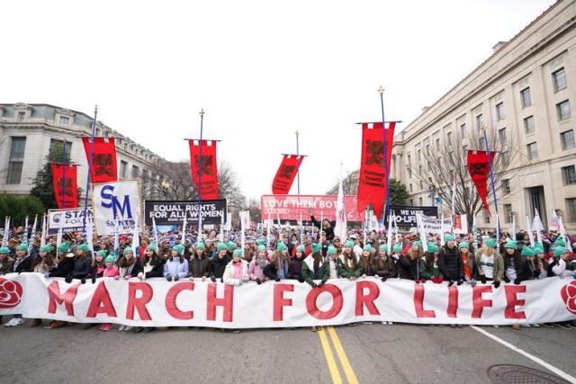 Președintele Americii a participat la „Marșul pentru viață” din Washington