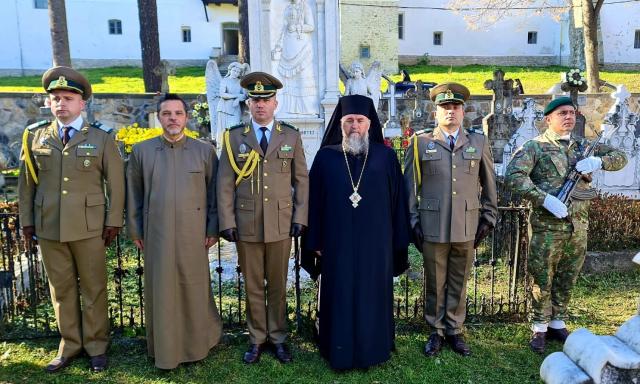 Pomenirea eroilor din cel de-al Doilea Război Mondial la Mănăstirea Neamț, în Anul comemorativ al celor adormiți în Domnul