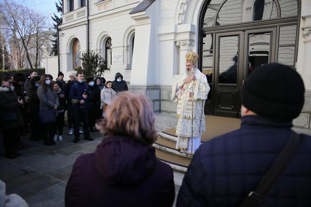 Prima duminică a Triodului, la Catedrala Mitropolitană din Iași: IPS Teofan a slujit în Duminica Vameșului și a Fariseului