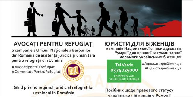 Ghid privind regimul juridic al refugiaților ucraineni în România