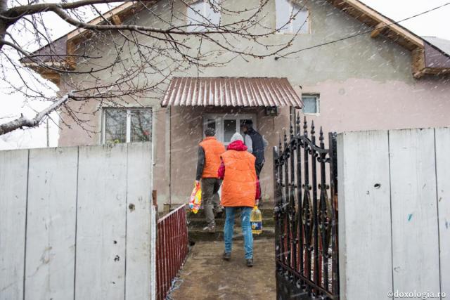 Ajutor pentru o familie defavorizată dintr-o localitate din județul Iași