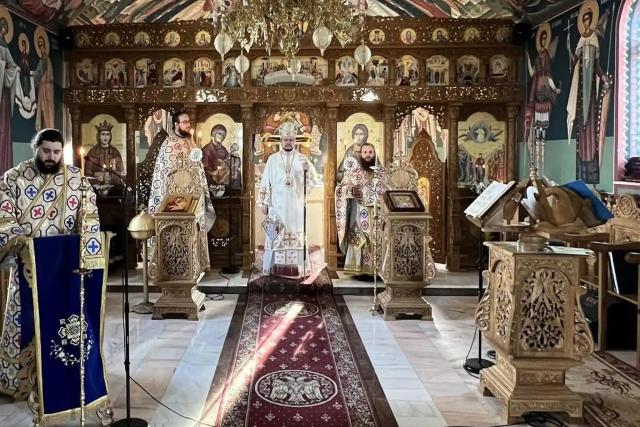 PS Veniamin a slujit la Mănăstirea Eroilor-Stoianovca