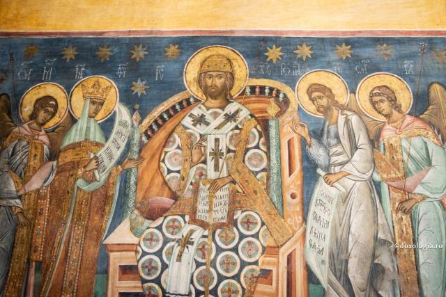 Frescă de la Mănăstirea Voroneț