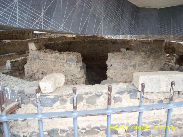 Ruinele casei Sfântului Apostol Petru