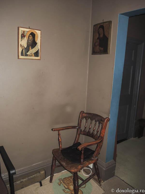 scaunul pe care se ruga părintele Sofronie Saharov