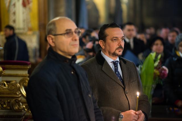 (Foto) Slujba Parastasului pentru făuritorii Unirii Bucovinei cu Regatul României, la Catedrala Mitropolitană din Iași