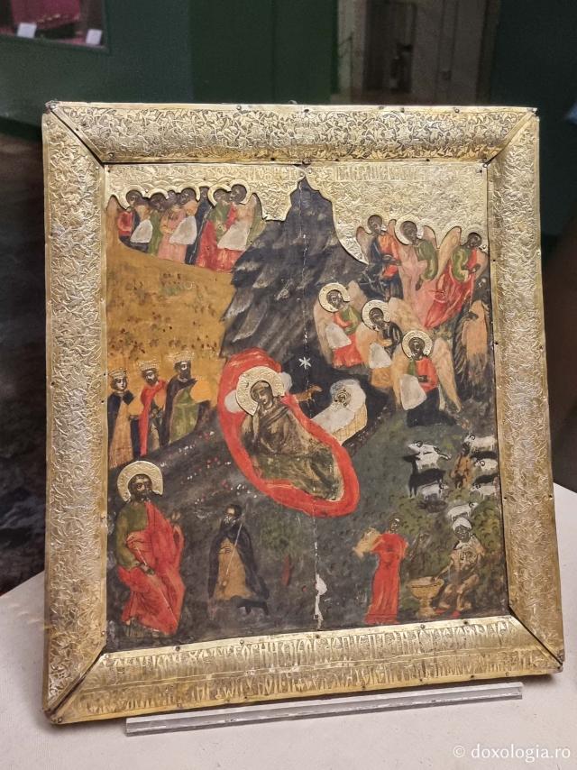 Icoană Nașterea Domnului - Muzeul Mănăstirii Putna