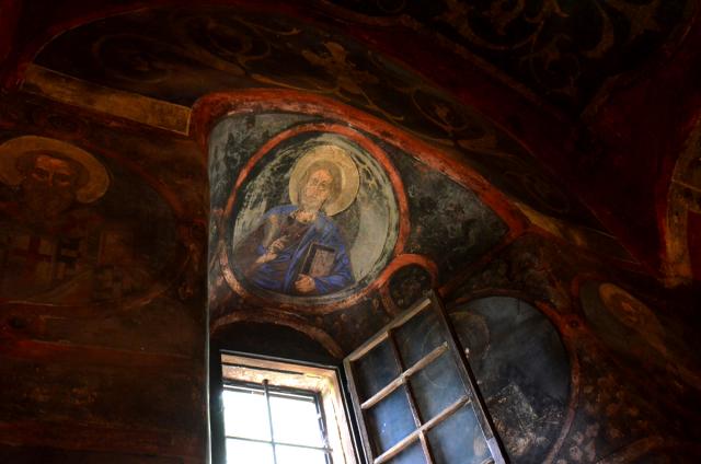 Mănăstirea Bogdana - frescă