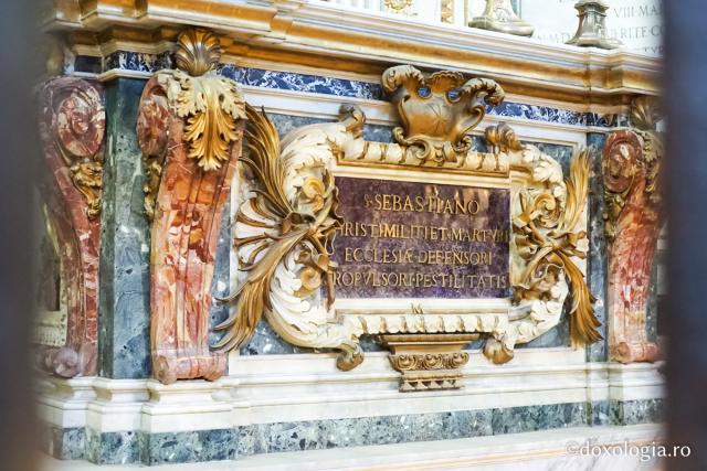 Catacombele și mormântul Sfântului Sebastian din Roma - galerie foto