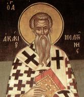 Sfântul Ierarh Acachie, Episcopul Melitinei Armeniei