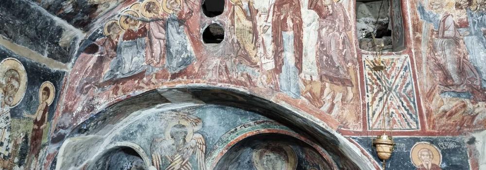Biserica „Nașterea Maicii Domnului” din complexul monahal Kalishta – Ohrid, Macedonia de Nord