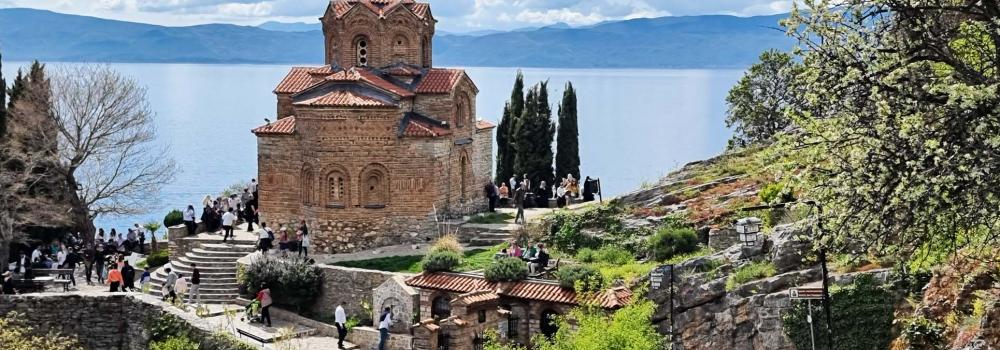 Biserica „Sfântului Ioan Teologul, Kaneo” – Ohrid, Macedonia de Nord
