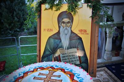 (Video) Sfântul Cuvios Onufrie a fost cinstit la Mănăstirea Sihăstria Voronei