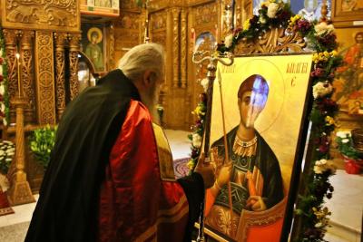 (Video) Sfântul Mare Mucenic Dimitrie, hramul Mănăstirii Pângărați
