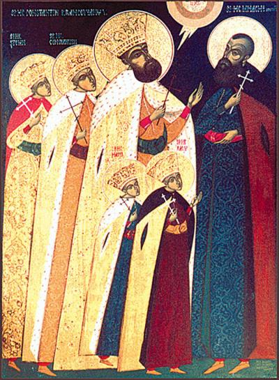 Sfinții Martiri Brâncoveni, Constantin Vodă cu cei patru fii ai săi: Constantin, Ștefan, Radu, Matei, și sfetnicul Ianache