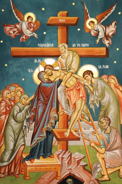Sfânta și Marea Sâmbătă - Coborârea de pe Cruce